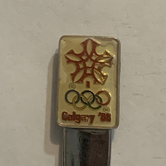 Calgary Winter Olympics 1988 Logo Collectable Souvenir Spoon AK