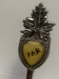 Yukon Home of the Klondike Fork Souvenir Spoon