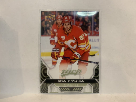 #184 Sean Monahan Calgary Flames 2020-21 Upper Deck MVP Hockey Card ME
