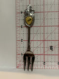 Yukon Home of the Klondike Fork Souvenir Spoon