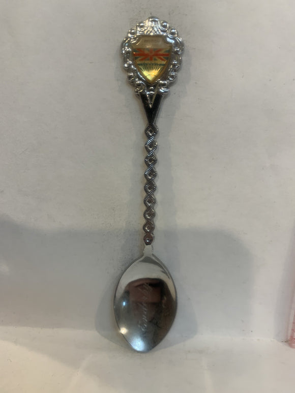 Enderby British Columbia Flag Souvenir Spoon