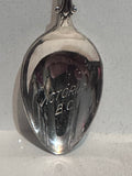 The Butchart Gardens Victoria BC Rose Flower EPNS British Columbia Souvenir Spoon