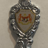 Malaysia Coat of Arms Collectable Souvenir Spoon AK