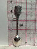 The Butchart Gardens Victoria BC Rose Flower EPNS British Columbia Souvenir Spoon