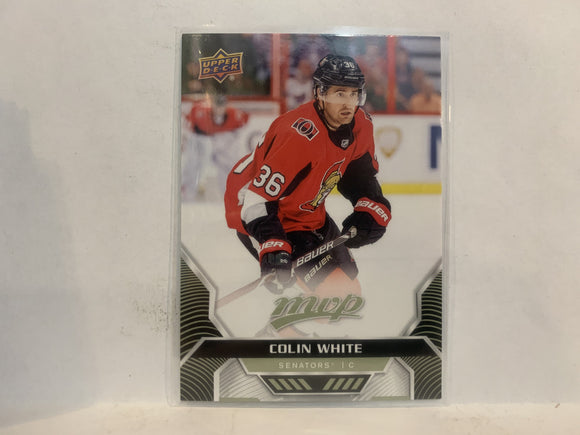 #16 Colin White Ottawa Senators 2020-21 Upper Deck MVP Hockey Card ME