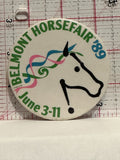 Belmont Horsefair '89 Button Pinback