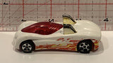 White Power Pipes Hot Wheels Toy Diecast Car