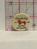 Canada Day July 1st La Fete du Canada Button Pinback