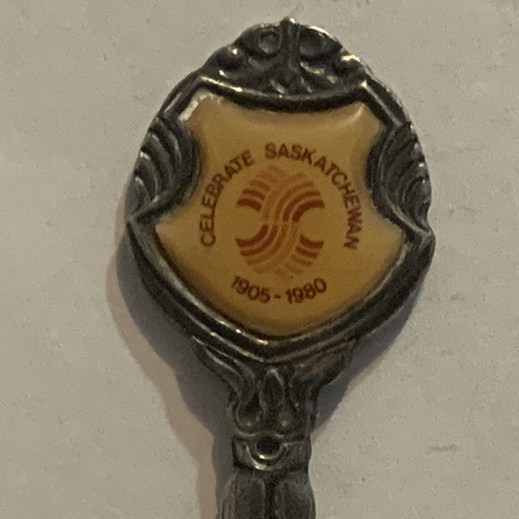 Carrot River Saskatchewan Celebrate 1905 1980 Collectable Souvenir Spoon AK