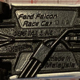 White Ford Falcon Race Car  Hot Wheels Diecast Car FC