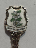 Vernon British Columbia Dogwood Flower British Columbia Souvenir Spoon