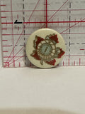 Explorers Logo Button Pinback