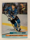 #405 Doug Zmolek Rookie San Jose Sharks 1992-93 Fleer Ultra Hockey Card NHL