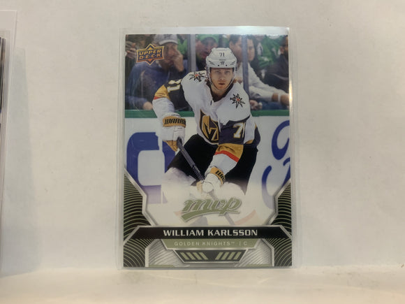 #52 William Karlsson Vegas Golden Knights 2020-21 Upper Deck MVP Hockey Card MF