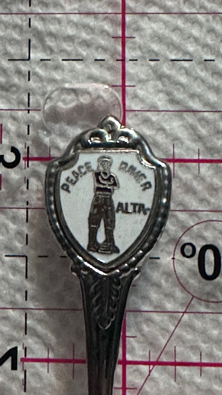 Peace River Alberta  Souvenir Spoon