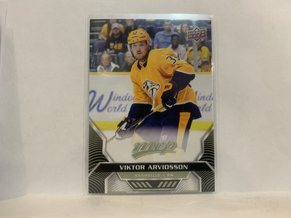 #29 Viktor Arvidsson Nashville Predators 2020-21 Upper Deck MVP Hockey Card MF