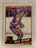 #161 Jari Kurri Edmonton Oilers 1984-85 Topps Hockey Card NHL