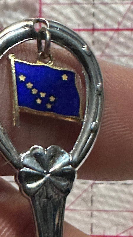 Alaska State Flag  Souvenir Spoon