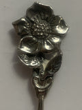Burns Lake British Columbia Dogwood Flower Souvenir Spoon
