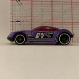 Purple Golden Arrow ©2002 Hot Wheels Diecast Car FC