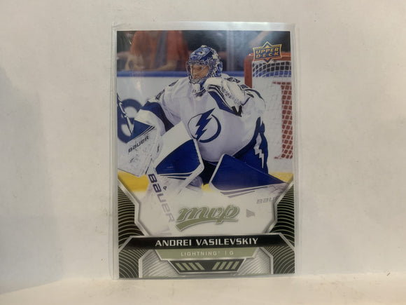 #102 Andrei Vasilevskiy Tampa Bay Lightning 2020-21 Upper Deck MVP Hockey Card MF