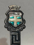 Hellas Crest Flag Greece Europe Souvenir Spoon