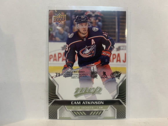#71 Cam Atkinson Puzzle Piece Columbus Blue Jackets 2020-21 Upper Deck MVP Hockey Card MF