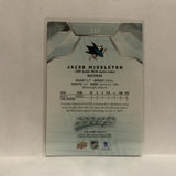 #225 Jacob Middleton Rookie San Jose Sharks 2019-20 Upper Deck MVP Hockey Card KV