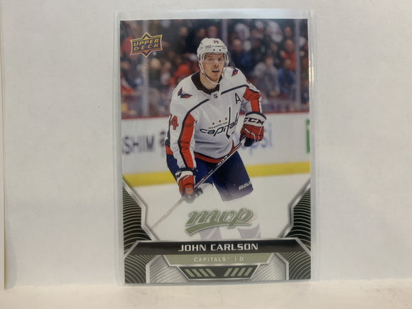 #183 John Carlson Washington Capitals 2020-21 Upper Deck MVP Hockey Card MG