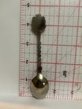 Blue White Town Souvenir Spoon