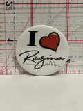 I Love Regina Button Pinback