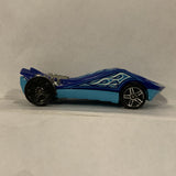 Blue Super Stinger ©2009 Hot Wheels Diecast Car FC