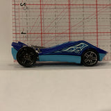 Blue Super Stinger ©2009 Hot Wheels Diecast Car FC