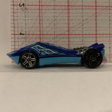 Blue Super Stinger ©2009 Hot Wheels Diecast Car FC