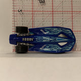 Blue Super Stinger ©2009 Hot Wheels Diecast Car FC