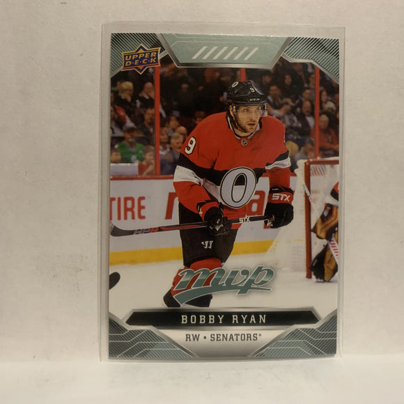 #176 Bobby Ryan Ottawa Senators 2019-20 Upper Deck MVP Hockey Card KV