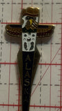 Alaska Totem Pole Gold Panning Souvenir Spoon
