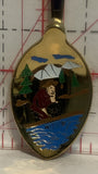 Alaska Totem Pole Gold Panning Souvenir Spoon