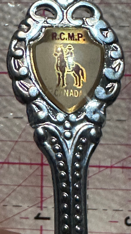 Fort Macleod Alberta RCMP Canada  Souvenir Spoon