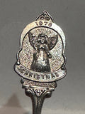 Christmas Angel 1978 Silverplated Holidays Souvenir Spoon