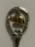 Alberta Game Farm Polar Bear Souvenir Spoon