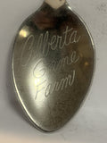 Alberta Game Farm Polar Bear Souvenir Spoon