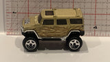 Tan 1998 Mustang Racer Unbranded Toy Diecast Car