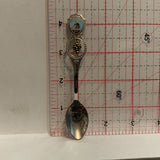 Cache Creek BC Gold Panner Pine Cone Collectable Souvenir Spoon AL