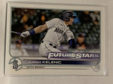 #235 Jarred Kelenic Rookie Seattle Mariners 2022 Topps Series One Baseball Card MLB