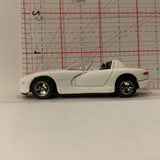 White 1997 Dodge Viper RT/10 01692009 Maisto Diecast Car FD