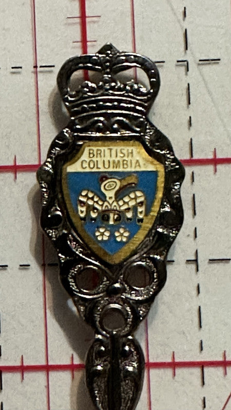 British Columbia Totem Pole British Columbia Souvenir Spoon