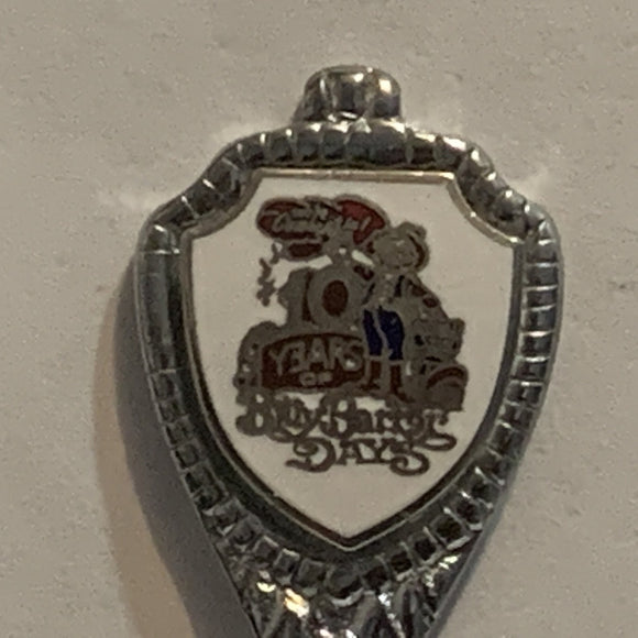Billy Barker Days 10 Years Collectable Souvenir Spoon AM