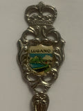 Lugano Switzerland Souvenir Spoon