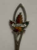 Toronto New City Hall Ontario Maple Leaf Souvenir Spoon